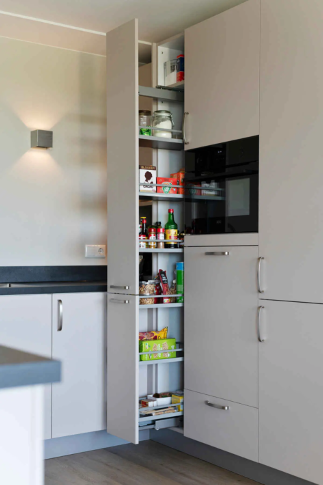 Moderne keuken Hardenberg met vaatwasser op hoogte | Keukenprins